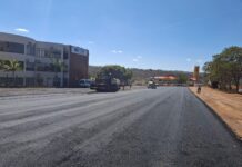 Campus Norte da UnDF recebe pavimentação em estacionamento para alunos e professores